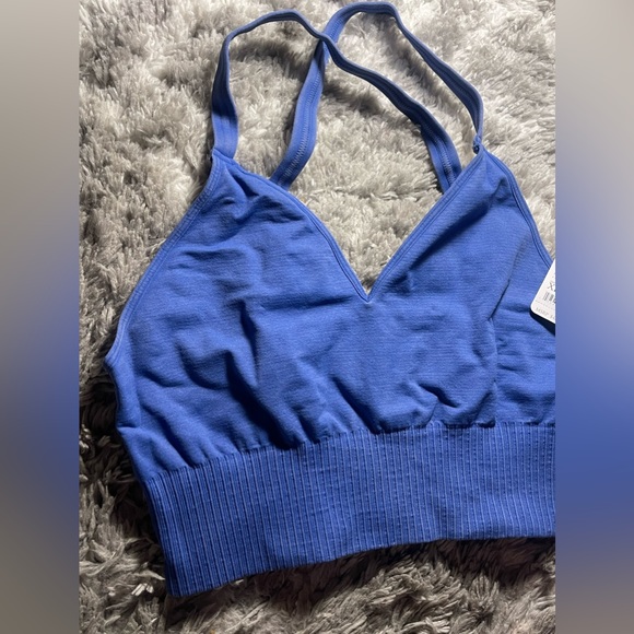 Free People Movement Good Karma Crop Tank in African Violet size XL NWT - Picture 5 of 10